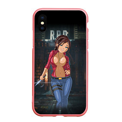 Чехол iPhone XS Max матовый Claire Redfield from Resident Evil 2 remake by sex