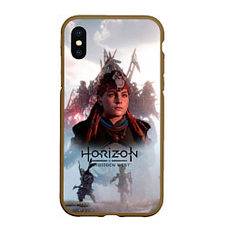 Чехол iPhone XS Max матовый Элой Horizon Forbidden West game