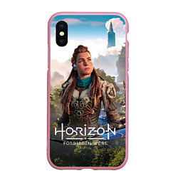 Чехол iPhone XS Max матовый Aloy Элой Horizon