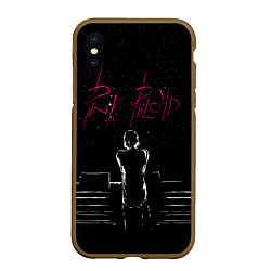 Чехол iPhone XS Max матовый Pink Phloyd Фараон на Сцене Пинк Флойд