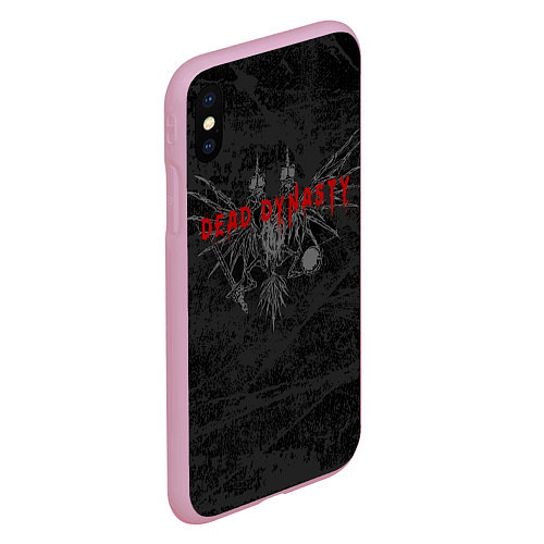 Чехол iPhone XS Max матовый Dead Dynasty Pharaoh Символ / 3D-Розовый – фото 2