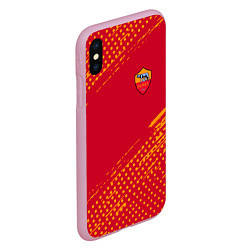 Чехол iPhone XS Max матовый Roma Рома, цвет: 3D-розовый — фото 2