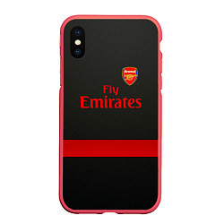 Чехол iPhone XS Max матовый Arsenal fc