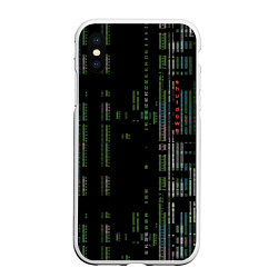 Чехол iPhone XS Max матовый Shutdown