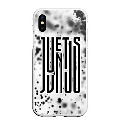 Чехол iPhone XS Max матовый JUVENTUS ЮВЕНТУС - Art, цвет: 3D-белый