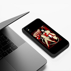 Чехол iPhone XS Max матовый Fallout - Magnolia, цвет: 3D-черный — фото 2
