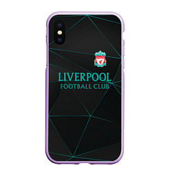 Чехол iPhone XS Max матовый LIVERPOOL ЛИВЕРПУЛЬ