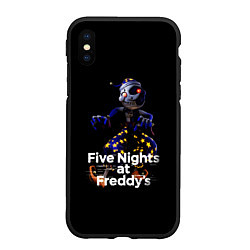 Чехол iPhone XS Max матовый Five Nights at Freddys: Security Breach воспитател