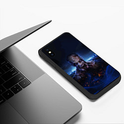 Чехол iPhone XS Max матовый DYING LIGHT 2 Хеадер, цвет: 3D-черный — фото 2