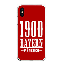 Чехол iPhone XS Max матовый Бавария Bayern Munchen