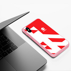 Чехол iPhone XS Max матовый SUZUKI autosport, цвет: 3D-баблгам — фото 2