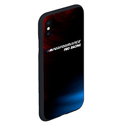 Чехол iPhone XS Max матовый БМВ Pro Racing Космос, цвет: 3D-черный — фото 2