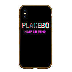 Чехол iPhone XS Max матовый Placebo Never Let Me Go