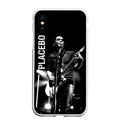 Чехол iPhone XS Max матовый Placebo Пласибо рок-группа