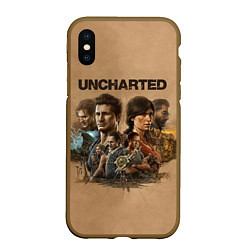 Чехол iPhone XS Max матовый Uncharted Анчартед