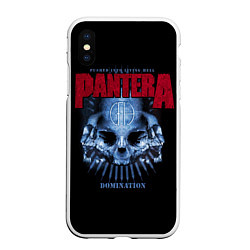 Чехол iPhone XS Max матовый Pantera Domination