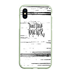 Чехол iPhone XS Max матовый Dont starve together