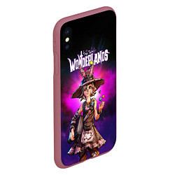 Чехол iPhone XS Max матовый Tiny Tinas Wonderlands Tina, цвет: 3D-малиновый — фото 2