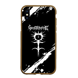 Чехол iPhone XS Max матовый Ghostemane trash