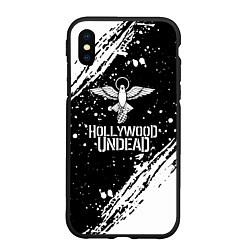 Чехол iPhone XS Max матовый Hollywood undead