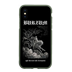 Чехол iPhone XS Max матовый Burzum ishi krimpatul