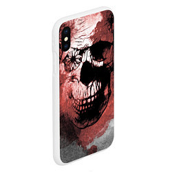 Чехол iPhone XS Max матовый Beautiful even in death Коллекция Get inspired! fl, цвет: 3D-белый — фото 2