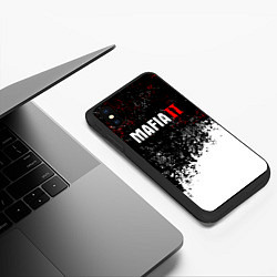 Чехол iPhone XS Max матовый MAFIA II Definitive Edition, цвет: 3D-черный — фото 2