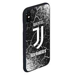 Чехол iPhone XS Max матовый ЮВЕНТУС Juventus - Арт, цвет: 3D-черный — фото 2