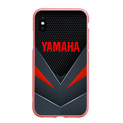 Чехол iPhone XS Max матовый YAMAHA ТЕХНОЛОГИЧЕСКАЯ БРОНЯ