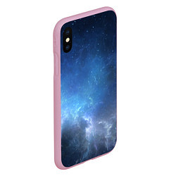 Чехол iPhone XS Max матовый Манящий космос, цвет: 3D-розовый — фото 2