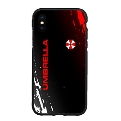 Чехол iPhone XS Max матовый Resident evil амбрелла