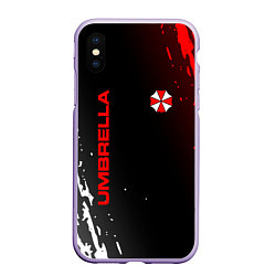 Чехол iPhone XS Max матовый Resident evil амбрелла