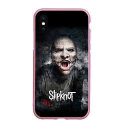 Чехол iPhone XS Max матовый Slipknot - The Gray Chapter - Corey Taylor