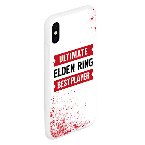 Чехол iPhone XS Max матовый Elden Ring Ultimate / 3D-Белый – фото 2