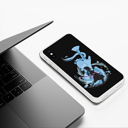 Чехол iPhone XS Max матовый AYAKA GENSHIN IMPACT, цвет: 3D-белый — фото 2