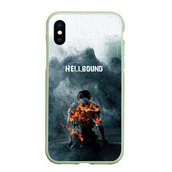 Чехол iPhone XS Max матовый Зов ада - hellbound