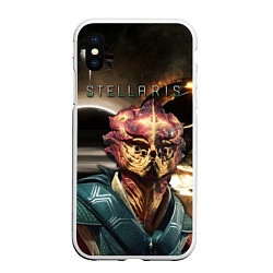 Чехол iPhone XS Max матовый STELLARIS СТЕЛЛАРИС