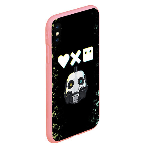 Чехол iPhone XS Max матовый Love, Death and Robots Pattern / 3D-Баблгам – фото 2