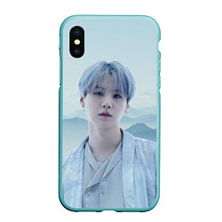 Чехол iPhone XS Max матовый MIN YOONGI BTS YET TO COME