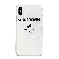 Чехол iPhone XS Max матовый The Sound of Madness - Shinedown