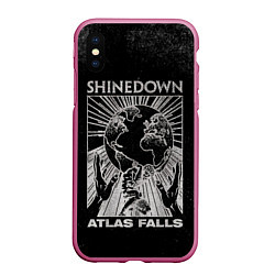 Чехол iPhone XS Max матовый Atlas Falls - Shinedown