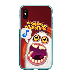 Чехол iPhone XS Max матовый My singing monster