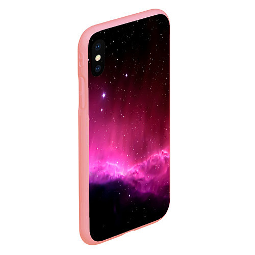 Чехол iPhone XS Max матовый Night Nebula / 3D-Баблгам – фото 2