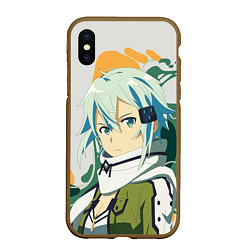 Чехол iPhone XS Max матовый Асада Сино -Sword Art Online