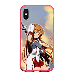 Чехол iPhone XS Max матовый Асуна Юки - Sword Art Online