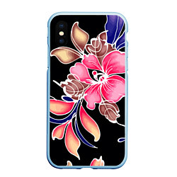 Чехол iPhone XS Max матовый Сон в летнюю ночь Beautiful flower