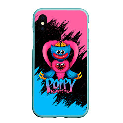 Чехол iPhone XS Max матовый GAME POPPY PLAYTIME HAGGY WAGGY AND KISSY MISSY