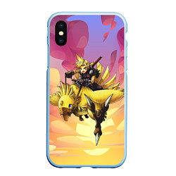 Чехол iPhone XS Max матовый Клауд Страйф из Final Fantasy