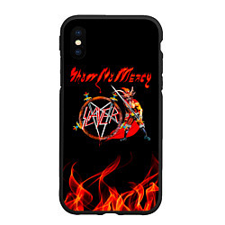 Чехол iPhone XS Max матовый Show No Mercy - Slayer