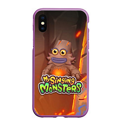 Чехол iPhone XS Max матовый My singing monsters ЛАВАТЁКА Kayna